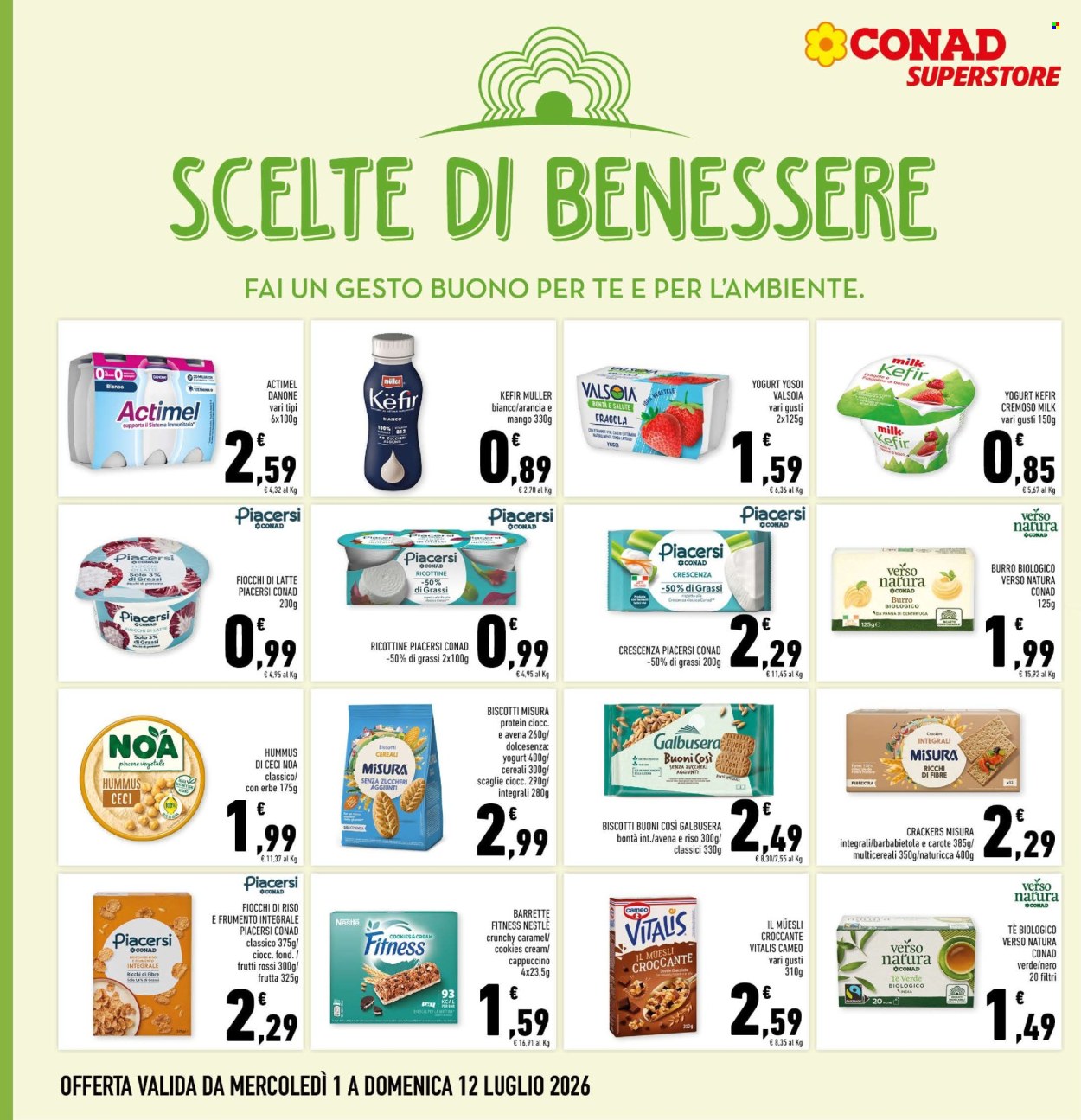 Volantino Conad Superstore - 1/7/2026 - 12/7/2026. Pagina 16
