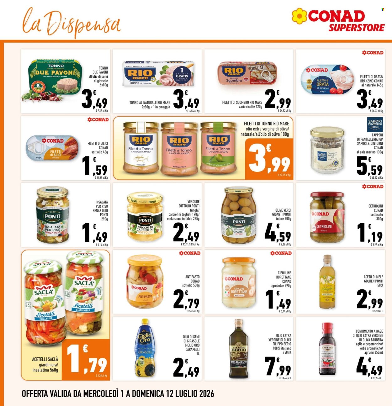 Volantino Conad Superstore - 1/7/2026 - 12/7/2026. Pagina 20