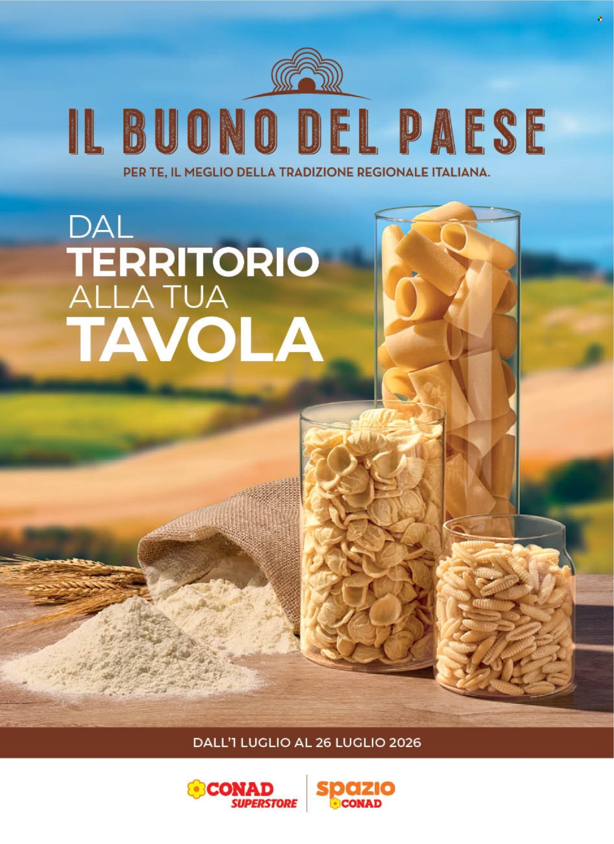 Volantino Conad - 1/7/2026 - 26/7/2026. Pagina 1