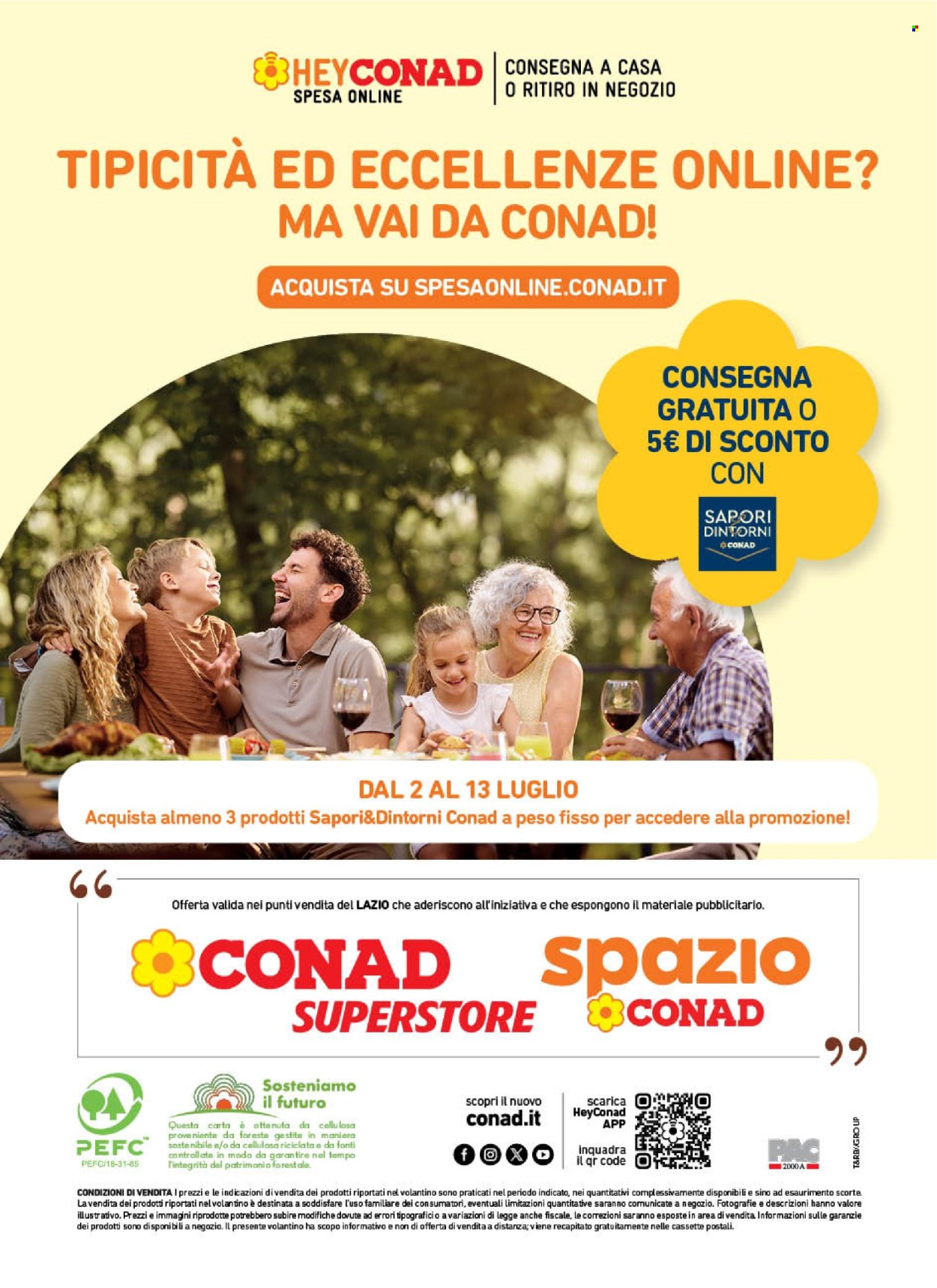 Volantino Conad - 1/7/2026 - 26/7/2026. Pagina 16