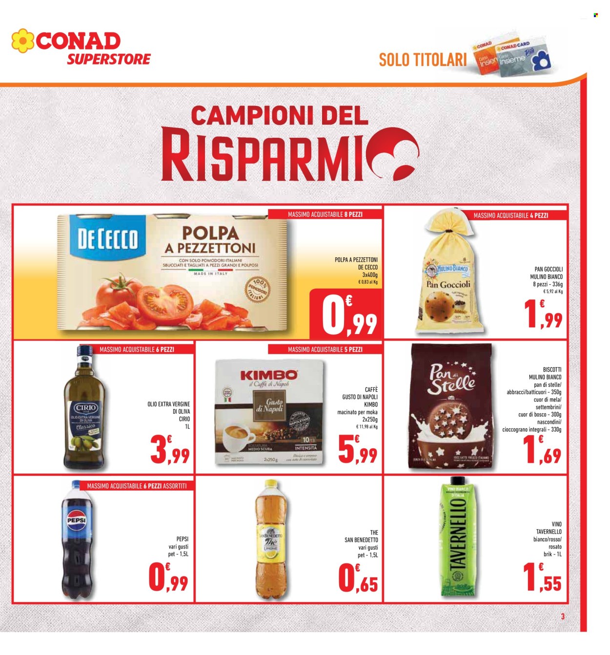 Volantino Conad Superstore - 1/7/2026 - 12/7/2026. Pagina 3