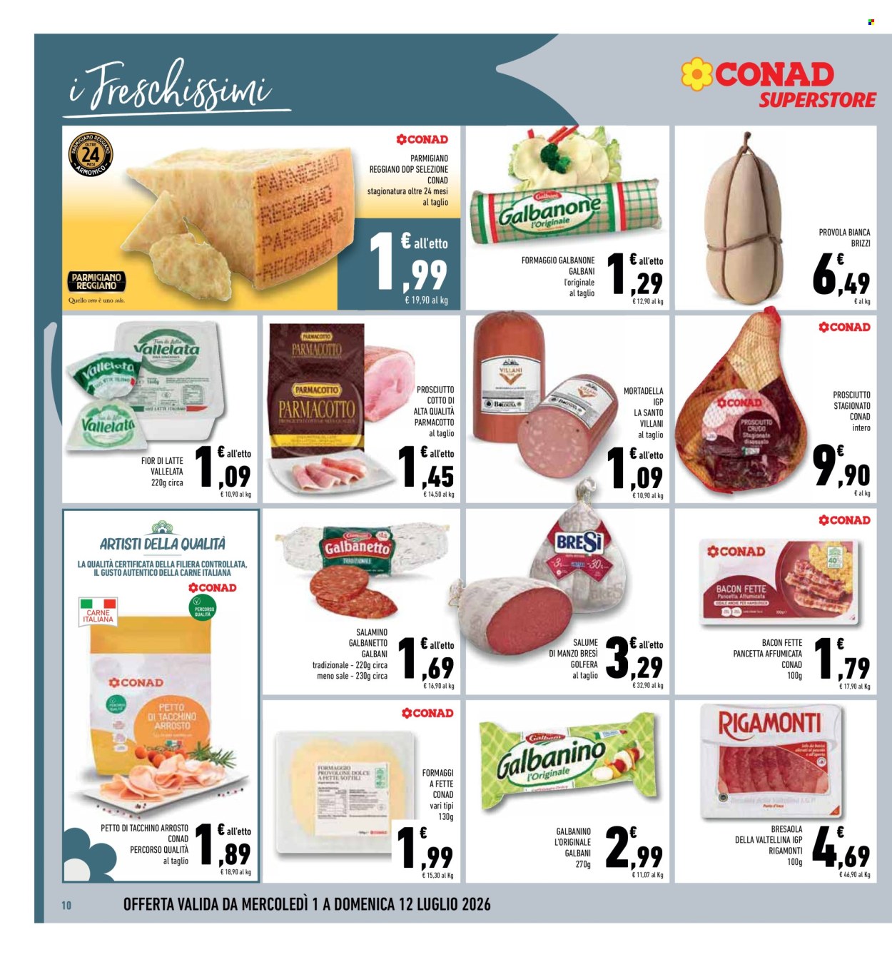 Volantino Conad Superstore - 1/7/2026 - 12/7/2026. Pagina 10