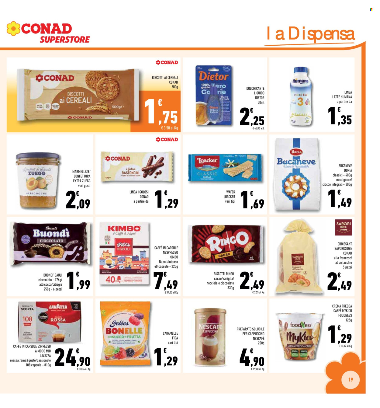 Volantino Conad Superstore - 1/7/2026 - 12/7/2026. Pagina 19