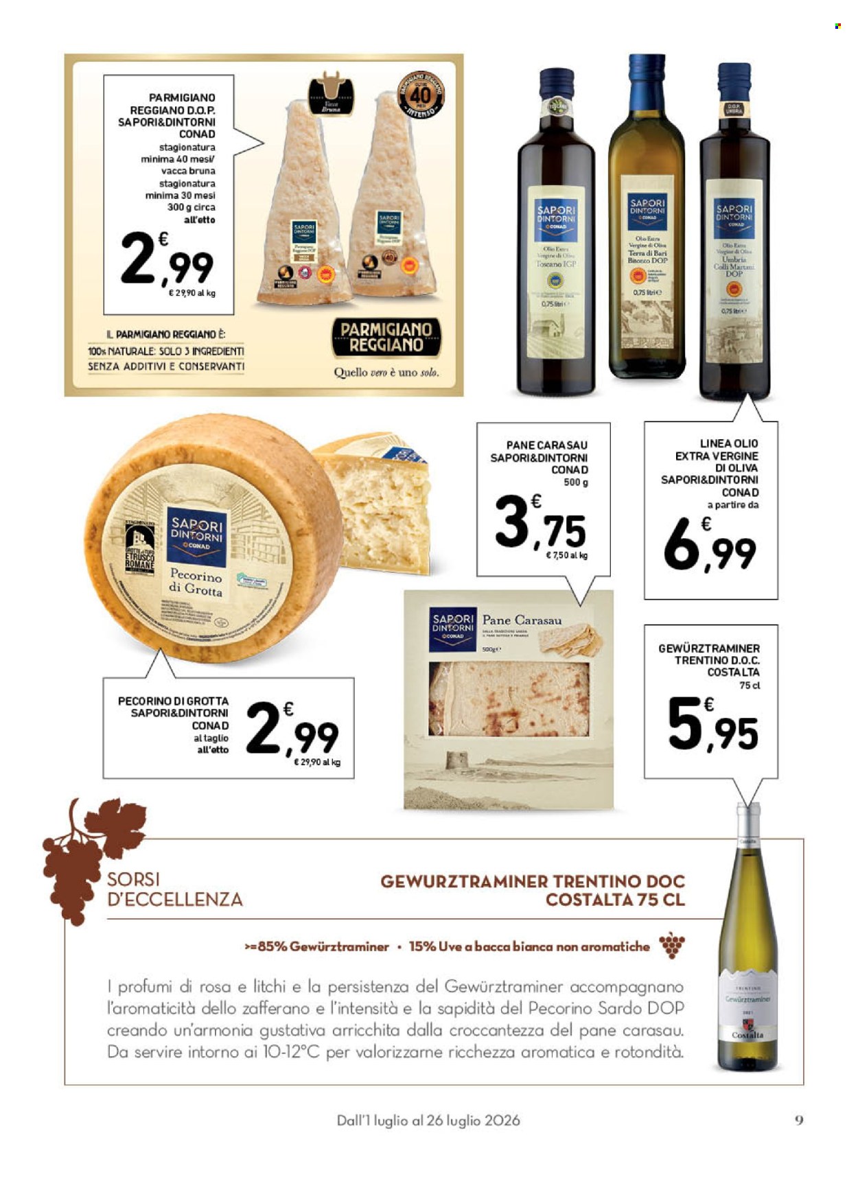 Volantino Conad - 1/7/2026 - 26/7/2026. Pagina 9