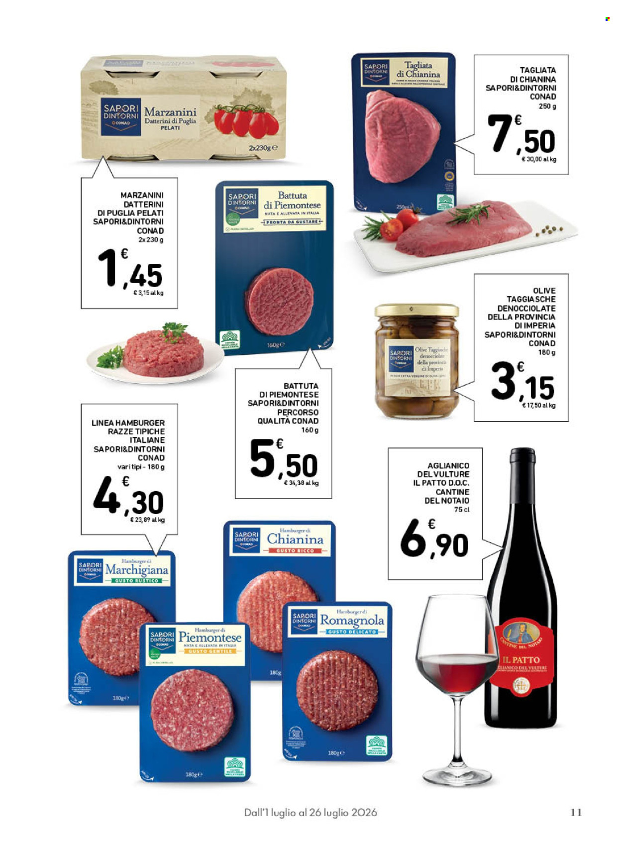 Volantino Conad - 1/7/2026 - 26/7/2026. Pagina 11