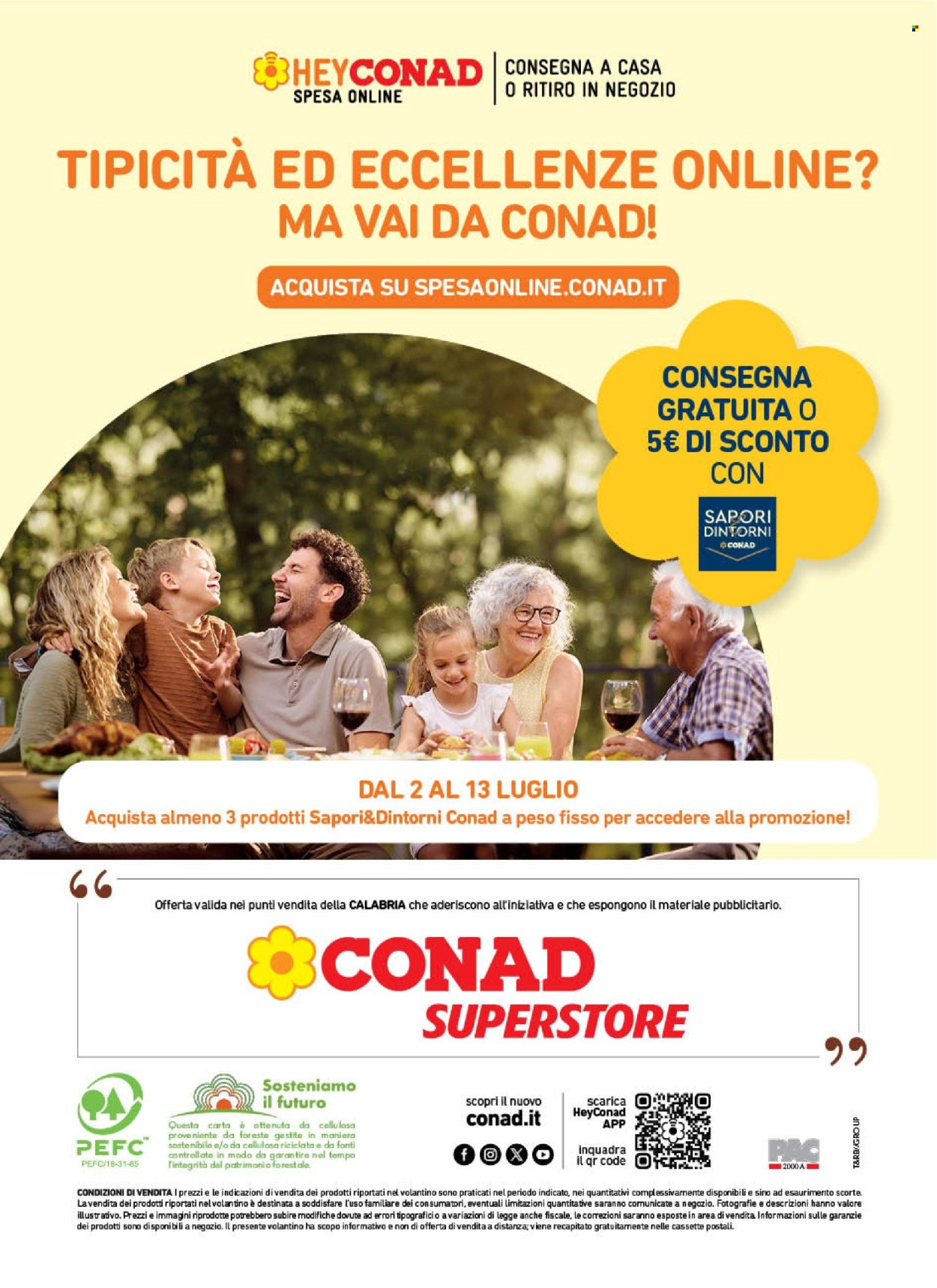 Volantino Conad Superstore - 1/7/2026 - 26/7/2026. Pagina 16
