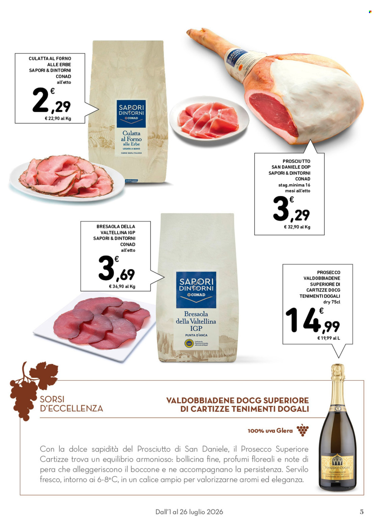Volantino Conad - 1/7/2026 - 26/7/2026. Pagina 5