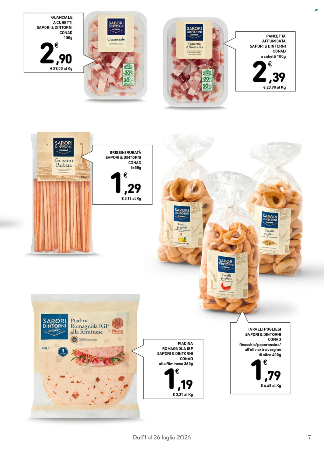 Volantino Conad - 1/7/2026 - 26/7/2026. Pagina 7