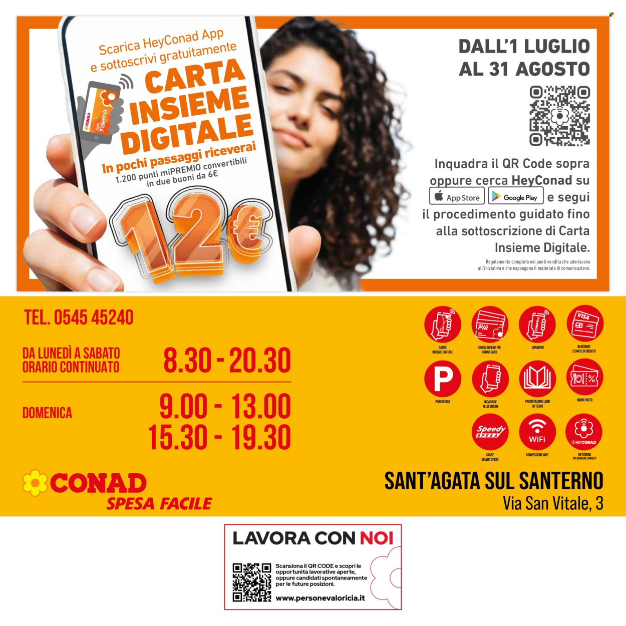 Volantino Spesa Facile Conad - 1/7/2026 - 31/7/2026. Pagina 8