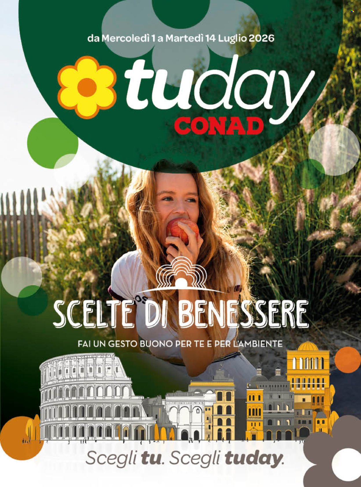 Volantino TuDay Conad - 1/7/2026 - 14/7/2026. Pagina 1