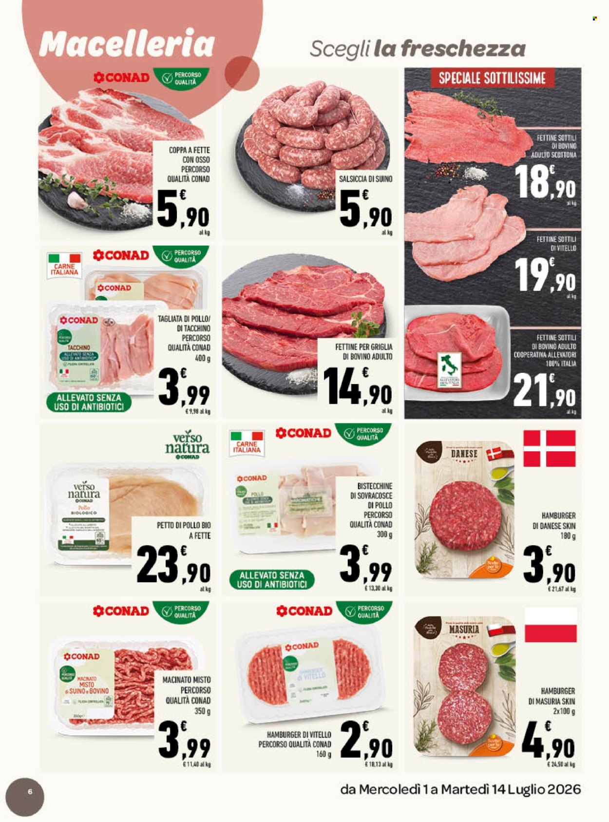 Volantino TuDay Conad - 1/7/2026 - 14/7/2026. Pagina 6