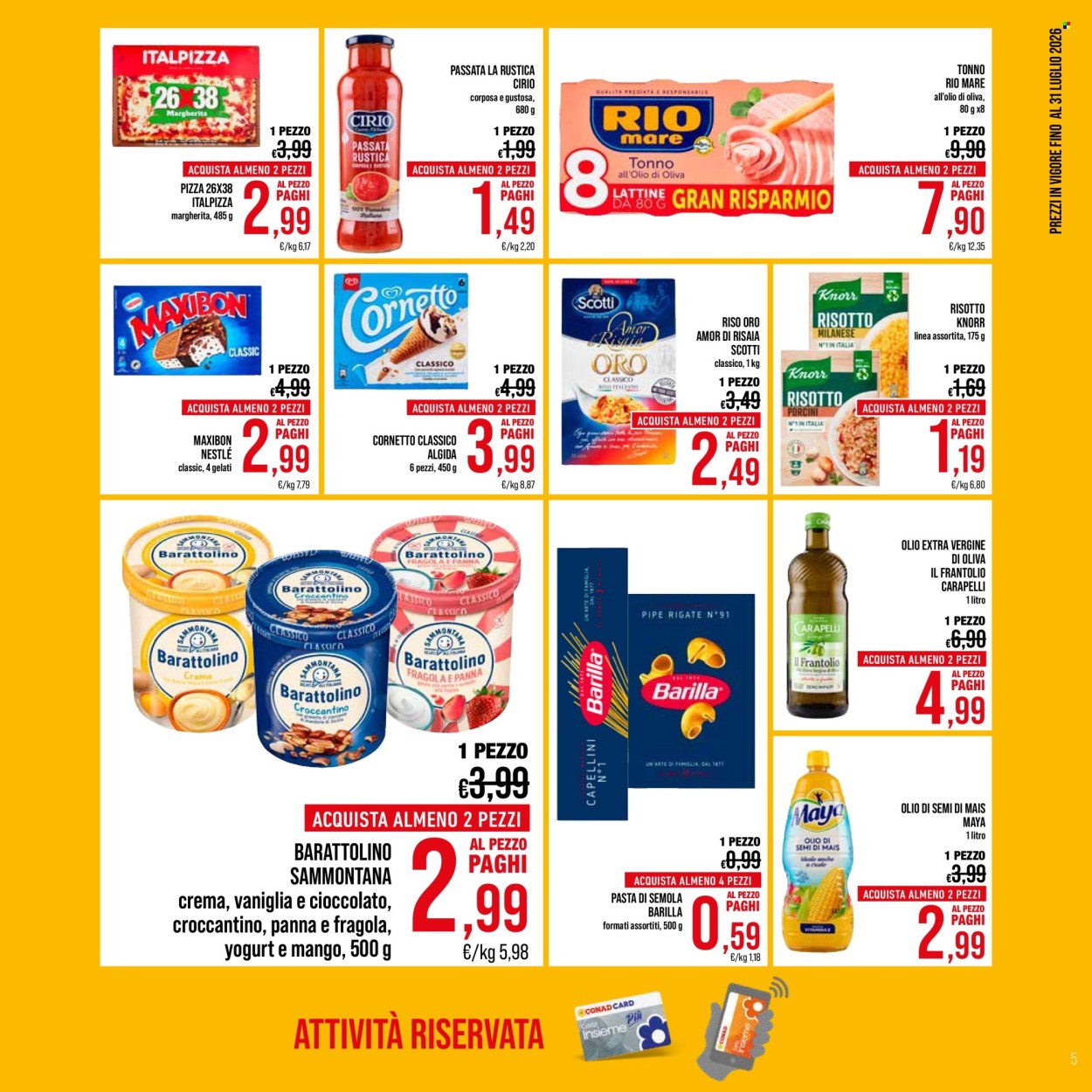 Volantino Spesa Facile Conad - 1/7/2026 - 31/7/2026. Pagina 5