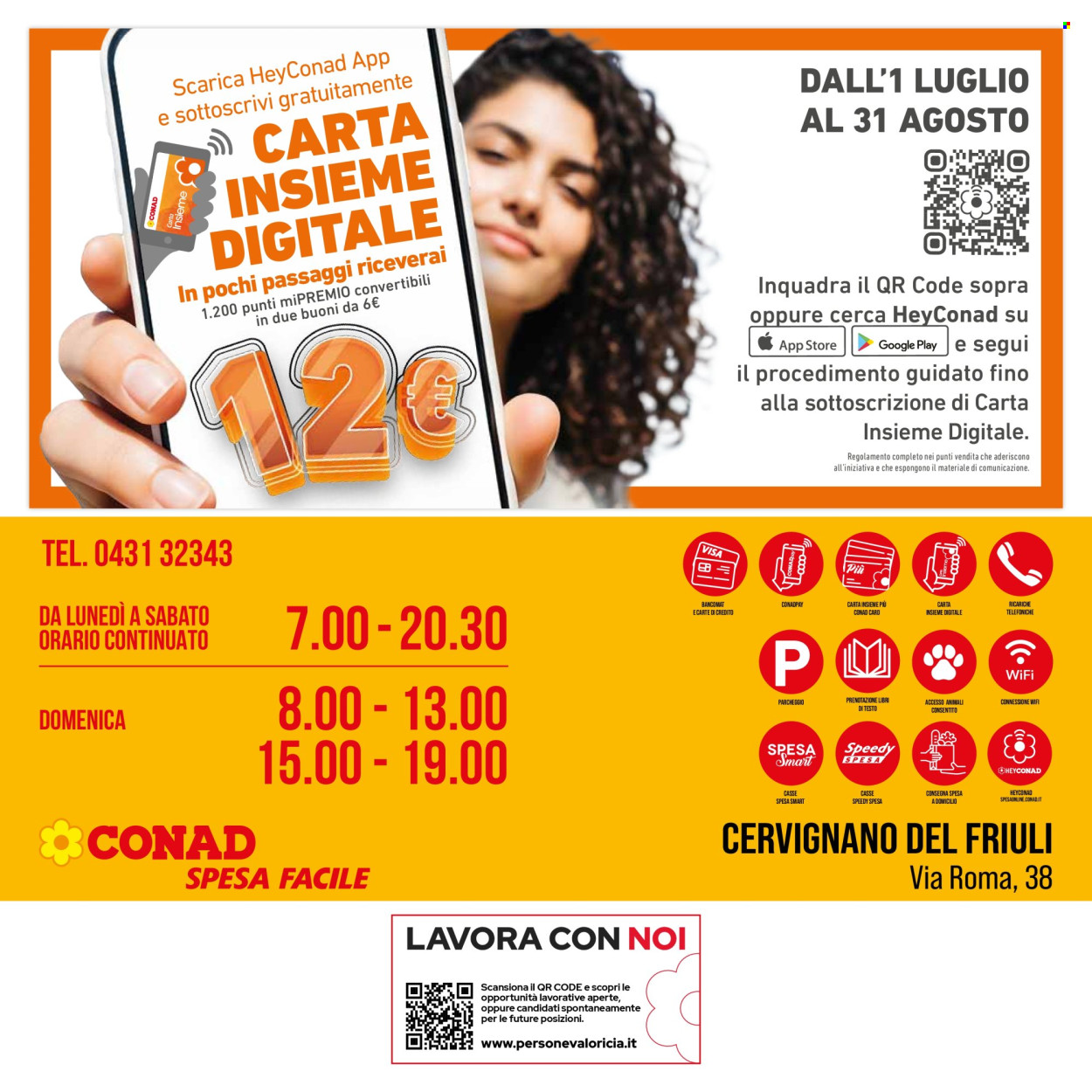 Volantino Spesa Facile Conad - 1/7/2026 - 31/7/2026. Pagina 8