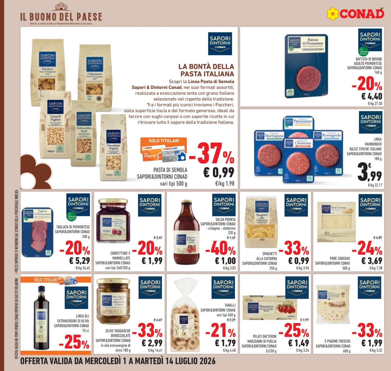 Volantino Conad - 1/7/2026 - 14/7/2026. Pagina 8