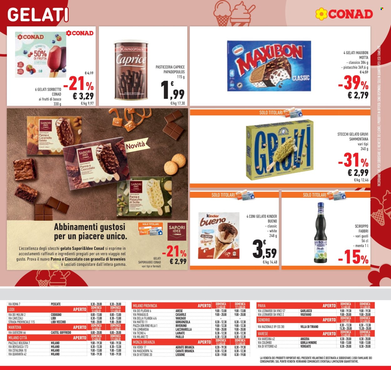 Volantino Conad - 1/7/2026 - 14/7/2026. Pagina 23
