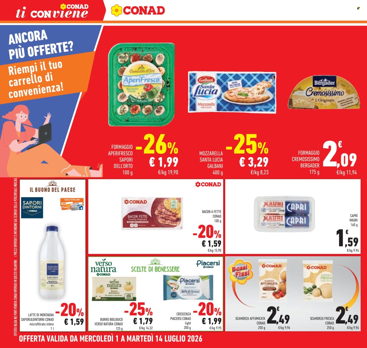Volantino Conad - 1/7/2026 - 14/7/2026. Pagina 30