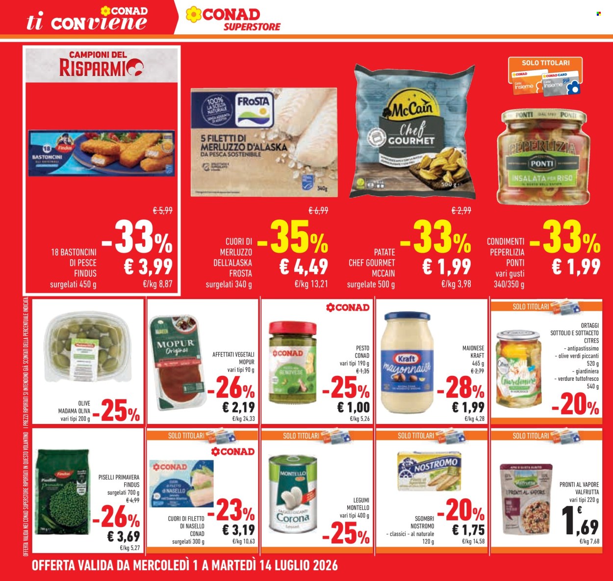 Volantino Conad Superstore - 1/7/2026 - 14/7/2026. Pagina 26