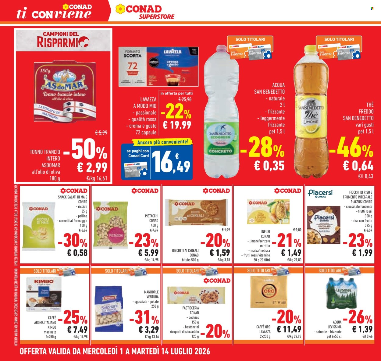 Volantino Conad Superstore - 1/7/2026 - 14/7/2026. Pagina 28
