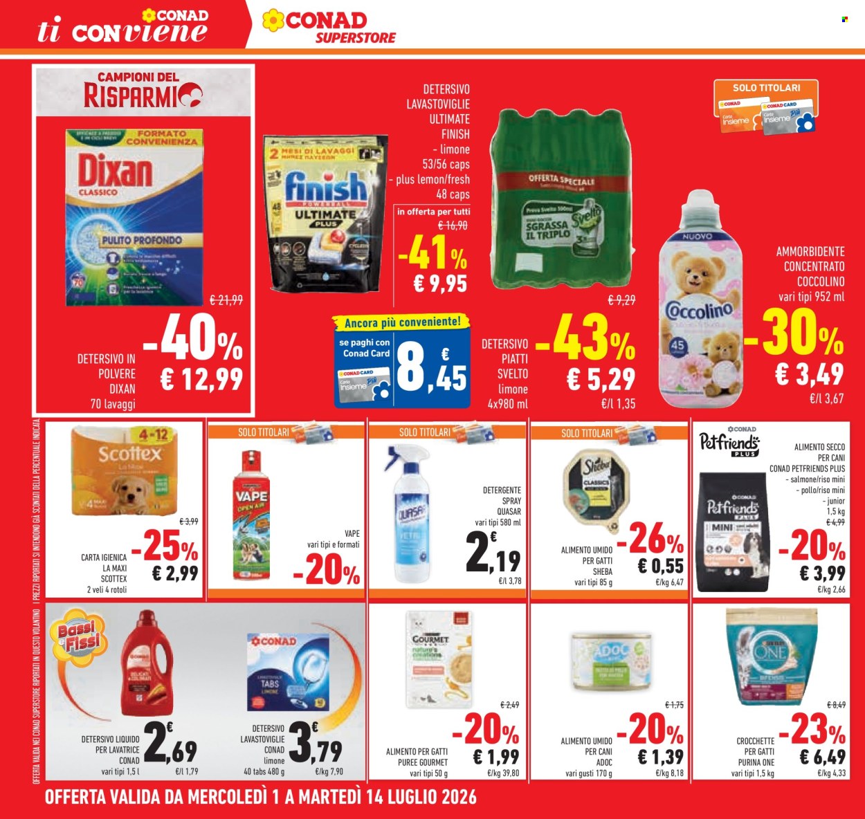 Volantino Conad Superstore - 1/7/2026 - 14/7/2026. Pagina 32