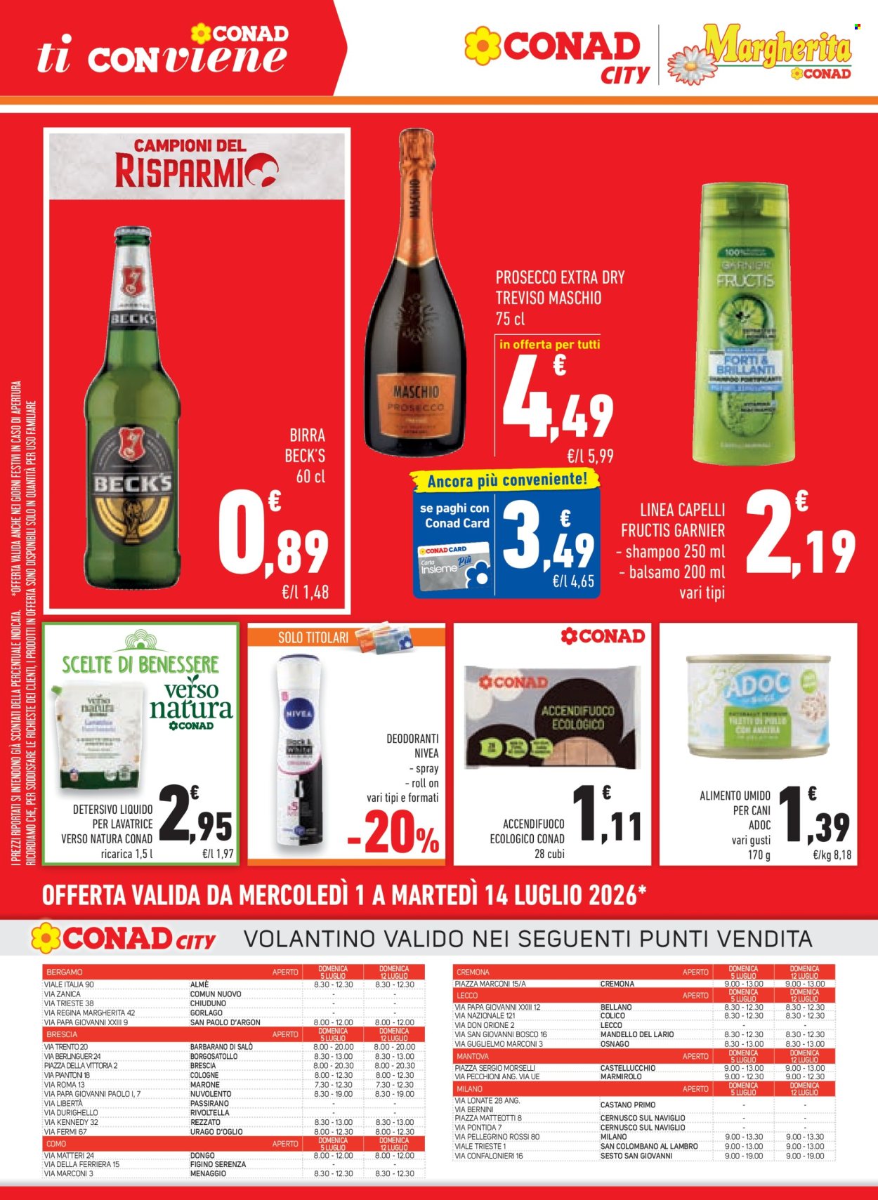 Volantino Conad - 1/7/2026 - 14/7/2026. Pagina 8