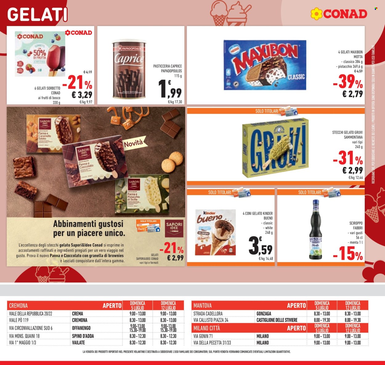 Volantino Conad - 1/7/2026 - 14/7/2026. Pagina 23