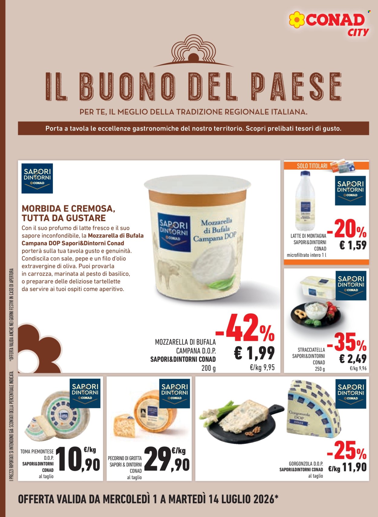 Volantino Conad - 1/7/2026 - 14/7/2026. Pagina 14