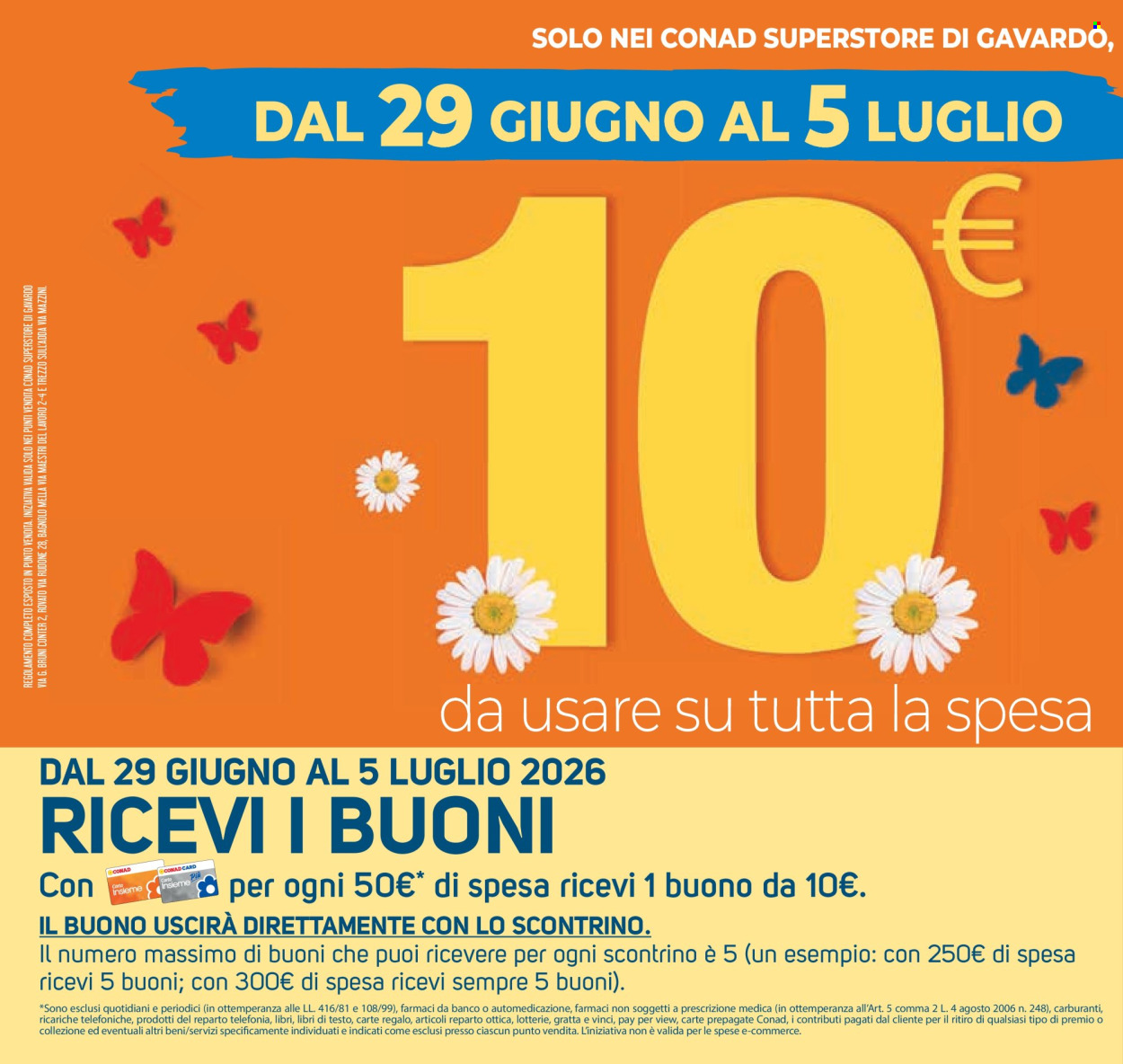 Volantino Conad Superstore - 1/7/2026 - 14/7/2026. Pagina 2