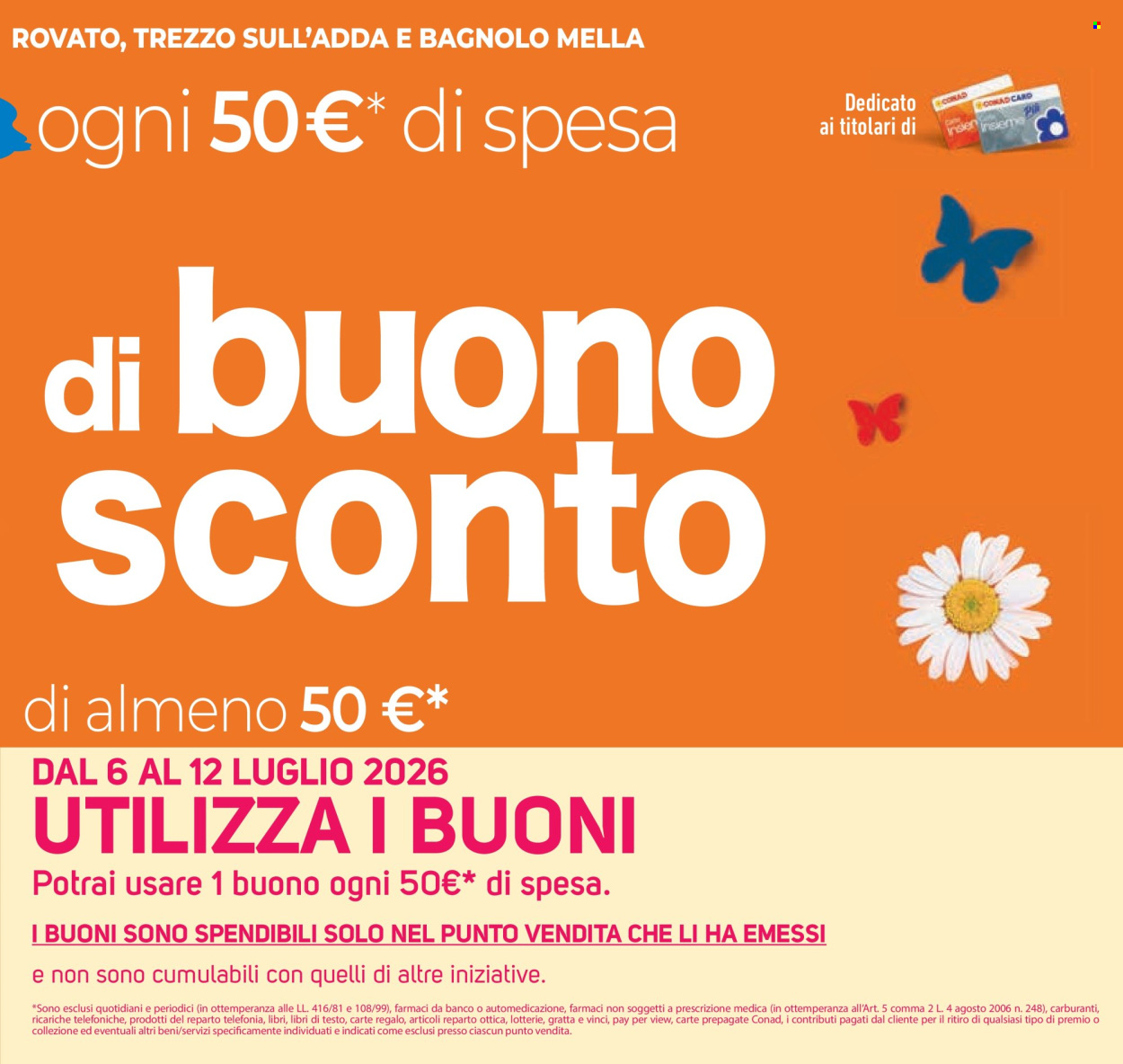 Volantino Conad Superstore - 1/7/2026 - 14/7/2026. Pagina 3
