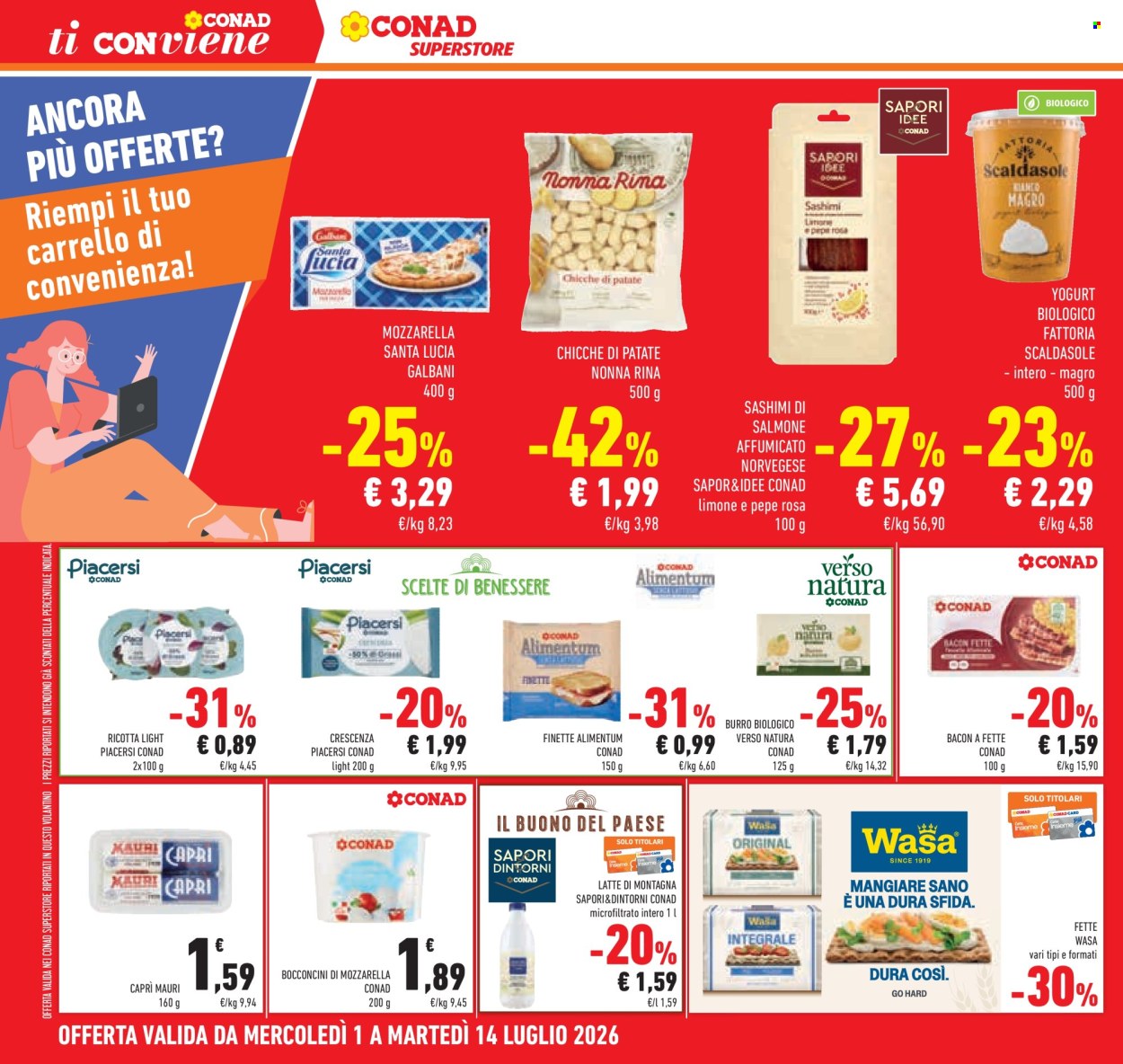 Volantino Conad Superstore - 1/7/2026 - 14/7/2026. Pagina 40