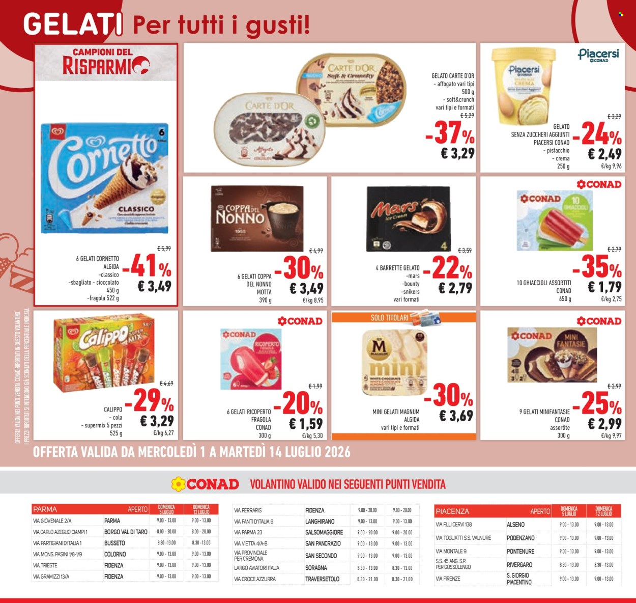 Volantino Conad - 1/7/2026 - 14/7/2026. Pagina 20
