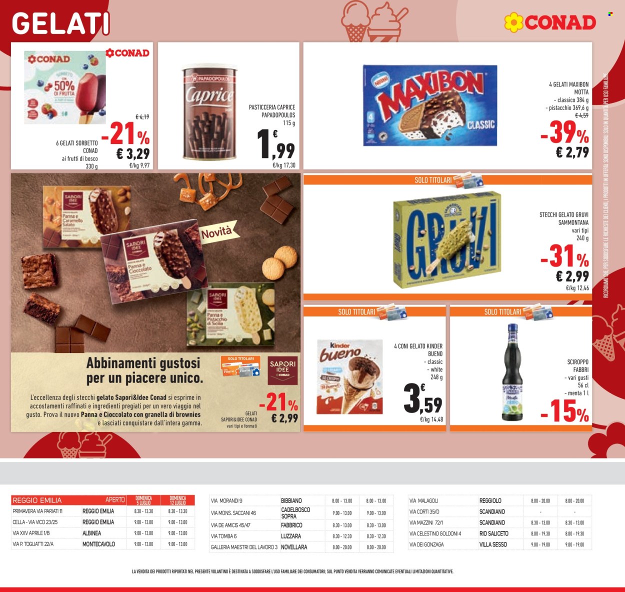 Volantino Conad - 1/7/2026 - 14/7/2026. Pagina 21