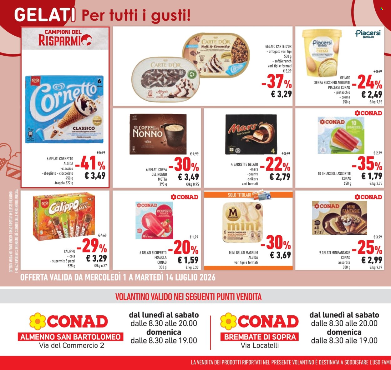 Volantino Conad - 1/7/2026 - 14/7/2026. Pagina 24