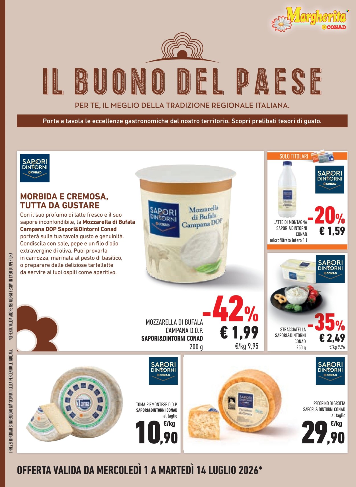 Volantino Margherita Conad - 1/7/2026 - 14/7/2026. Pagina 12