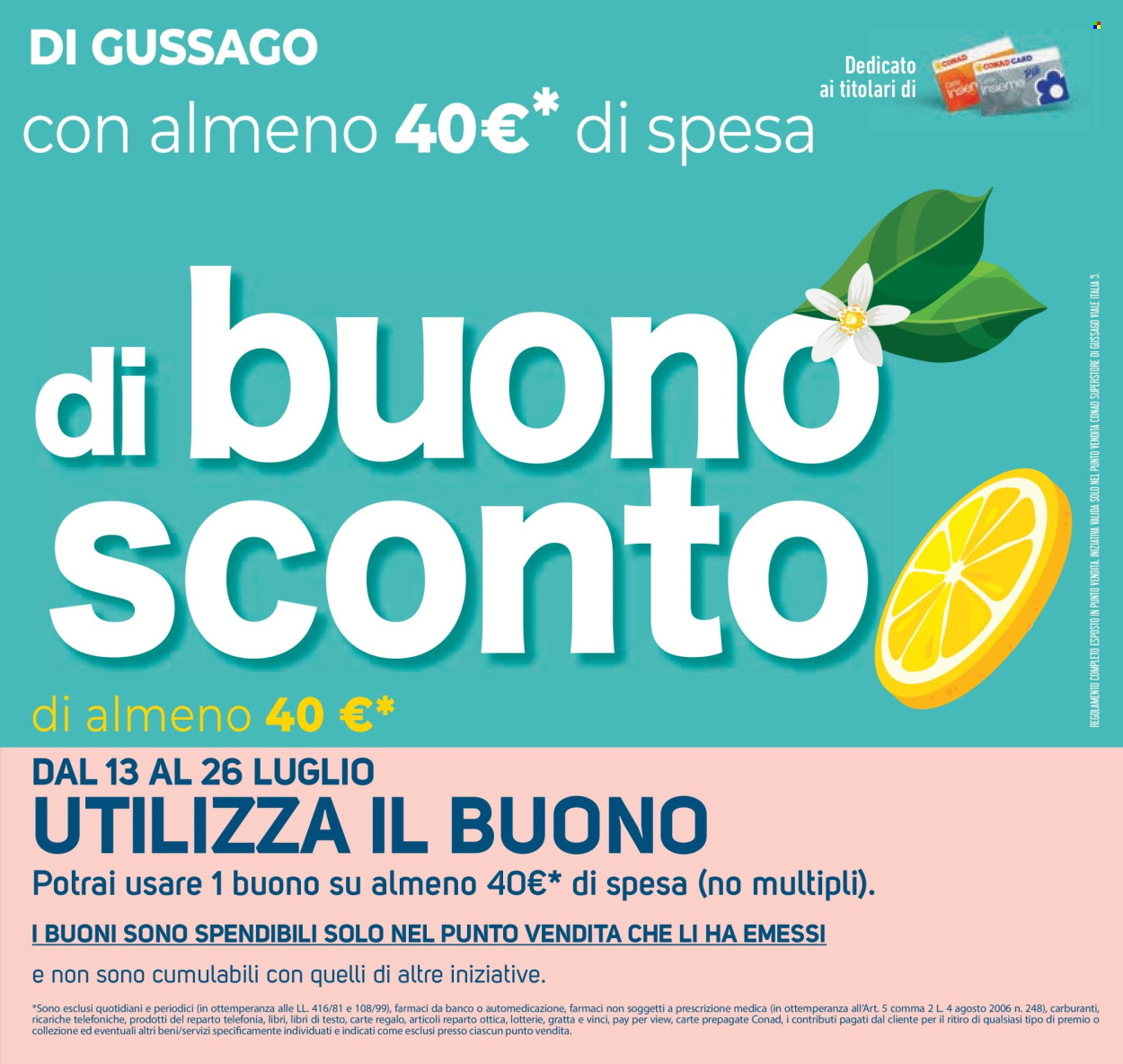 Volantino Conad Superstore - 1/7/2026 - 14/7/2026. Pagina 3