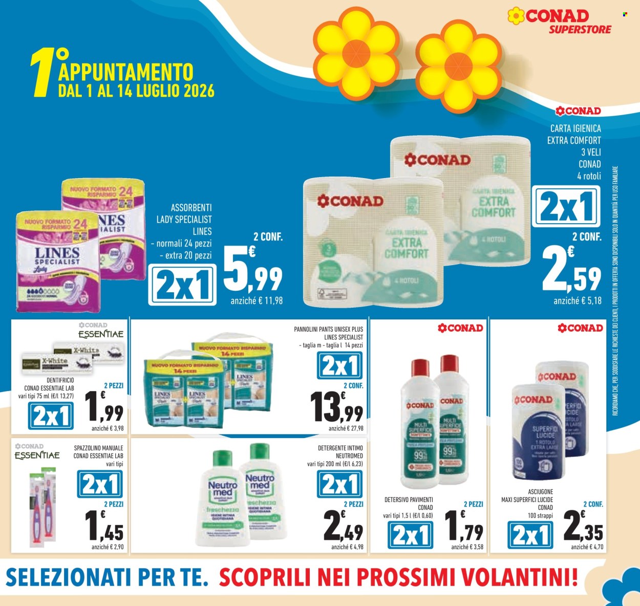 Volantino Conad Superstore - 1/7/2026 - 14/7/2026. Pagina 7