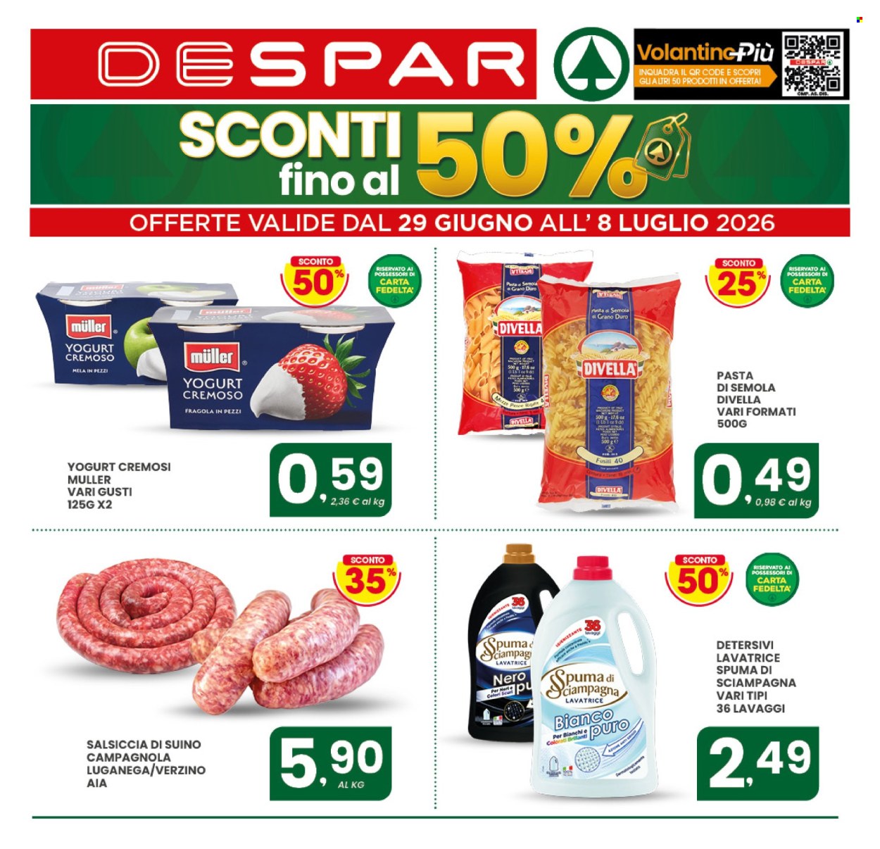 Volantino Despar - 29/6/2026 - 8/7/2026. Pagina 1
