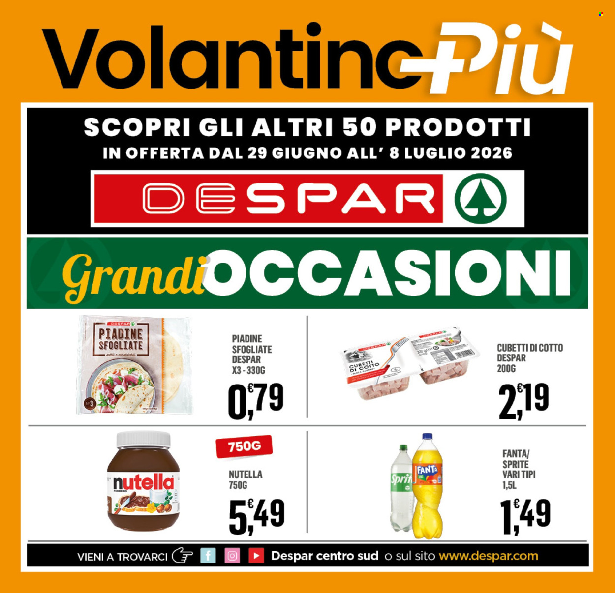 Volantino Despar - 29/6/2026 - 8/7/2026. Pagina 16