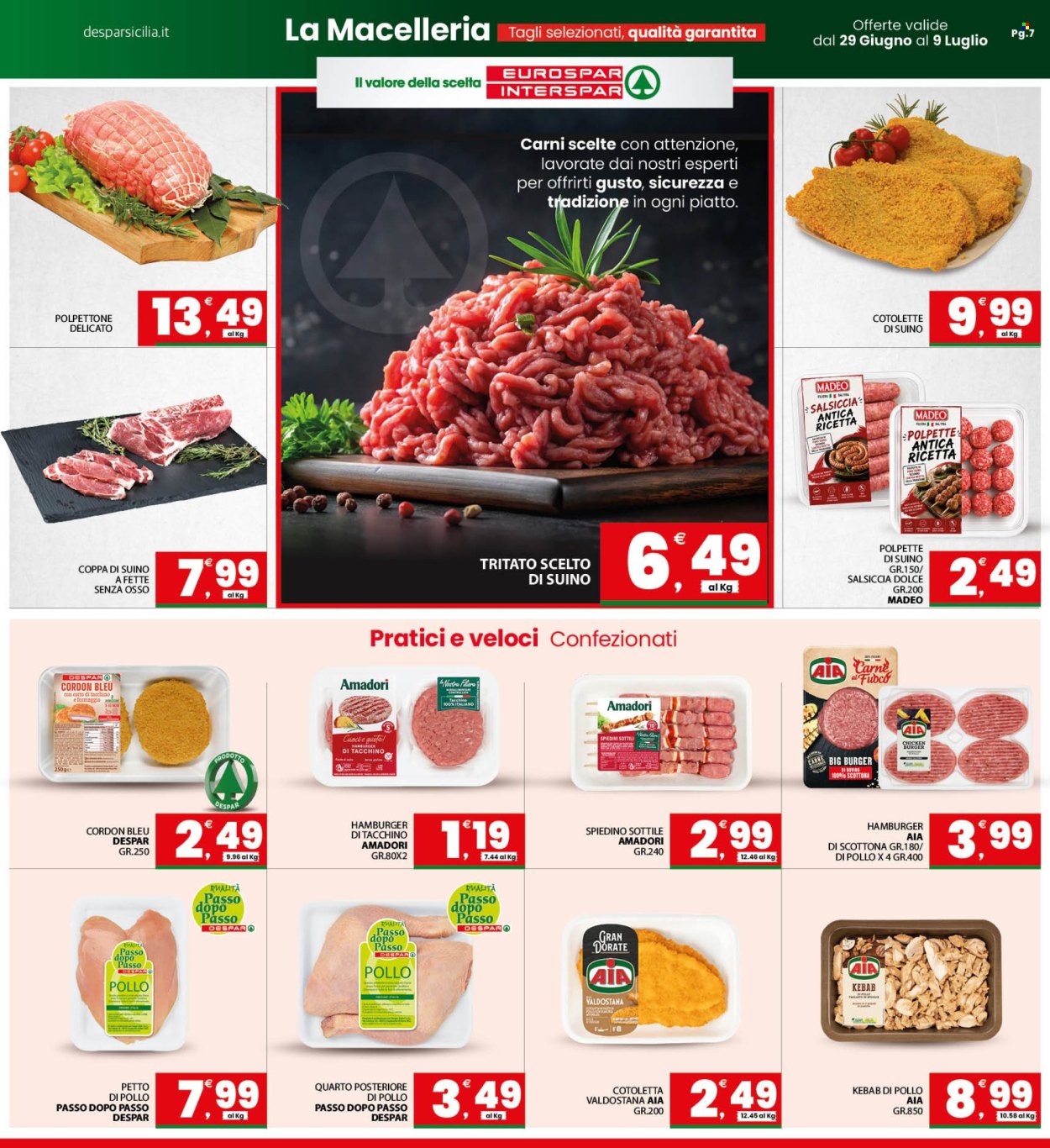Volantino Eurospar - 29/6/2026 - 9/7/2026. Pagina 7