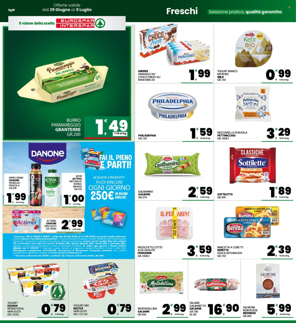 Volantino Eurospar - 29/6/2026 - 9/7/2026. Pagina 10
