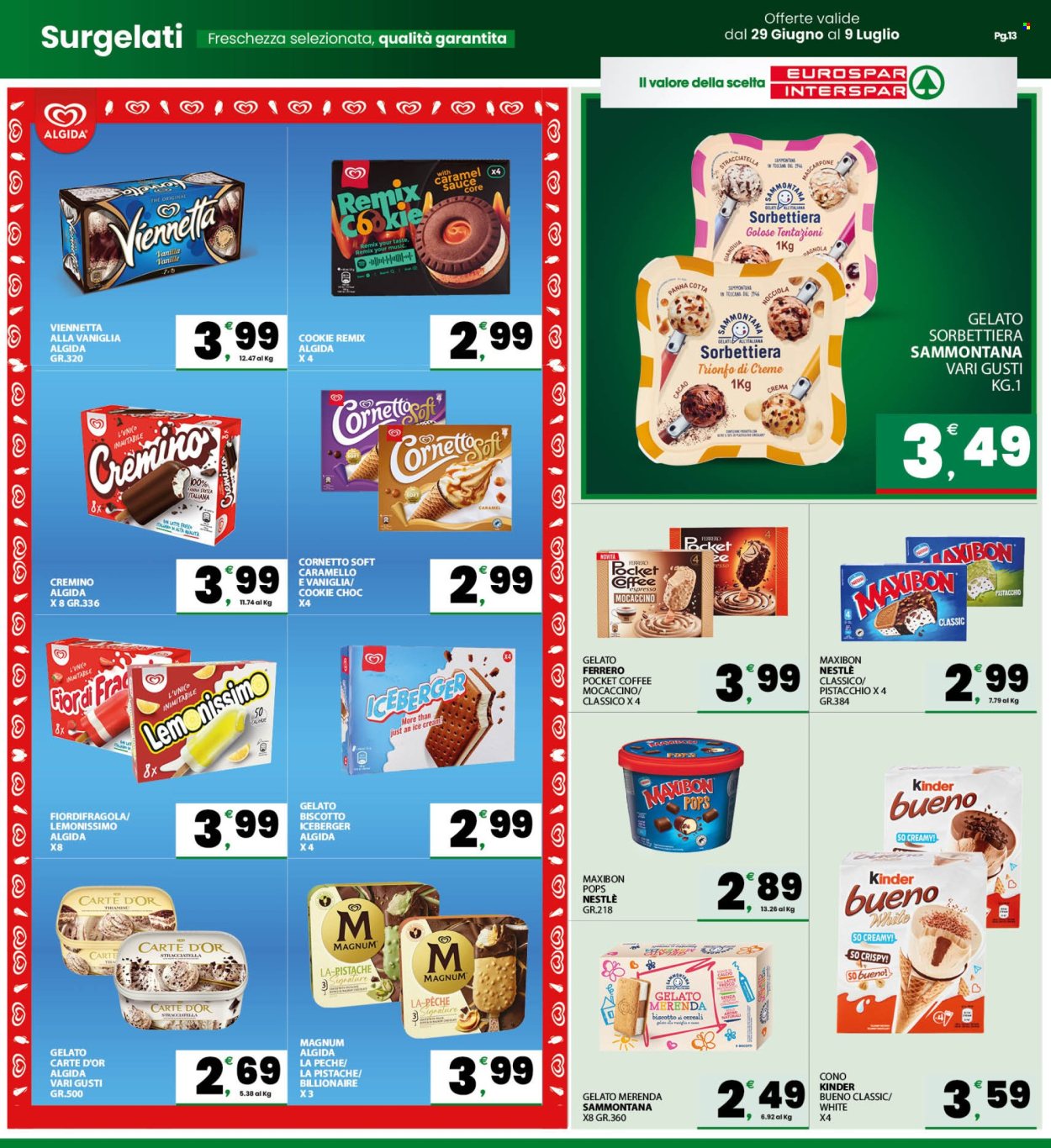 Volantino Eurospar - 29/6/2026 - 9/7/2026. Pagina 13