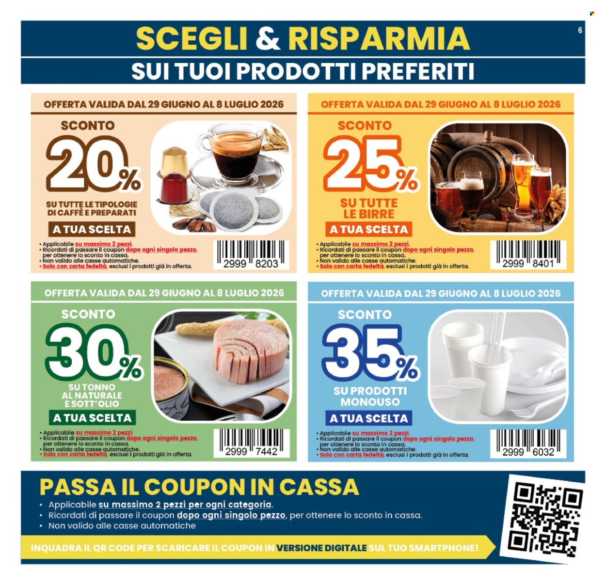 Volantino Interspar - 29/6/2026 - 8/7/2026. Pagina 6