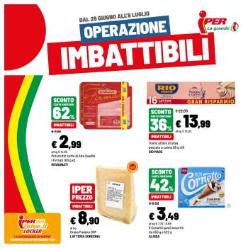 Volantino Iper, La grande i - 29/6/2026 - 8/7/2026.
