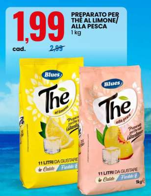 PREPARATO PER THE AL LIMONE/ALLA PESCA
