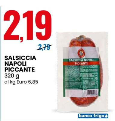 Salsiccia Napoli Piccante