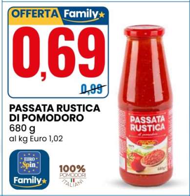 PASSATA RUSTICA DI POMODORO
