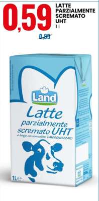 Latte parzialmente scremato UHT