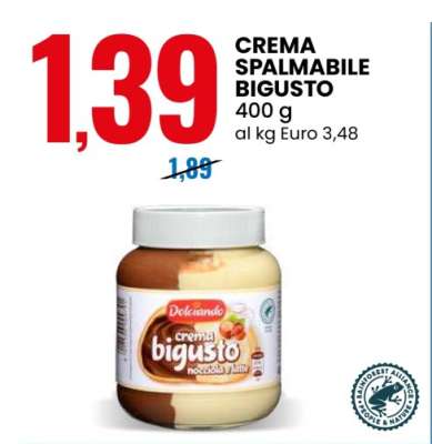 CREMA SPALMABILE BIGUSTO
