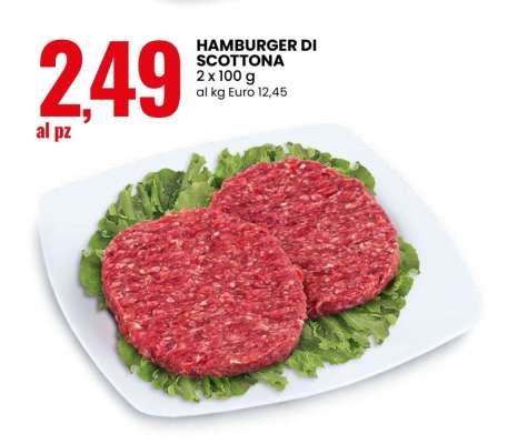 Hamburger Di Scottona