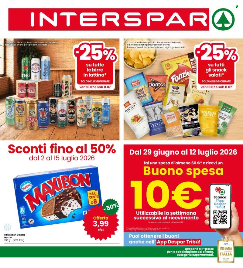 Volantino Interspar - 2/7/2026 - 15/7/2026.