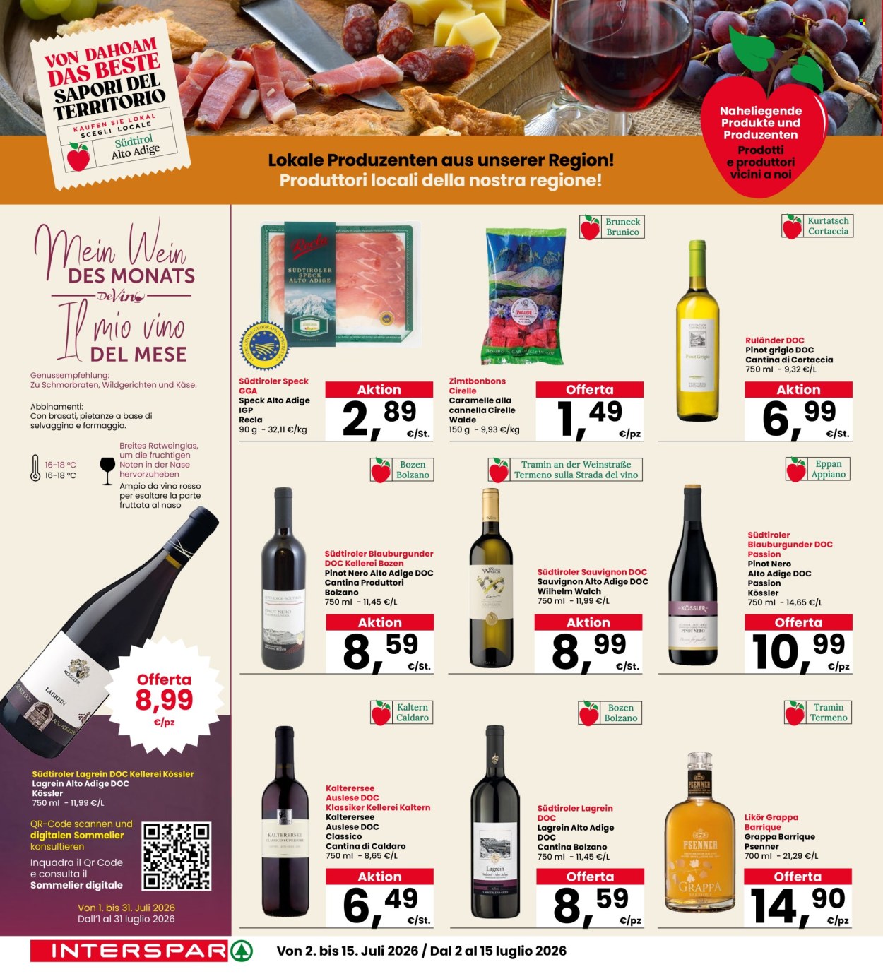 Volantino Interspar - 2/7/2026 - 15/7/2026. Pagina 8